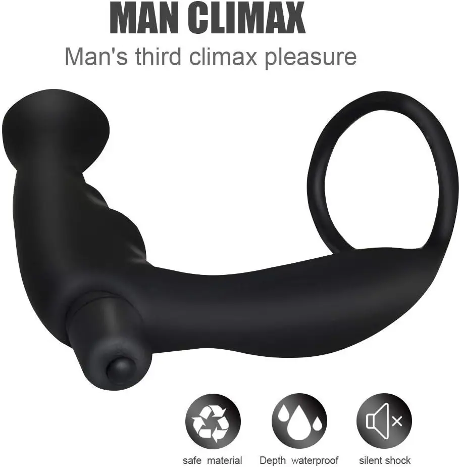 

Amazing Adullt Funny Toy Massager Waterproof Adullt Toy Double Vibration Silicone Male State Massager Cock Rings