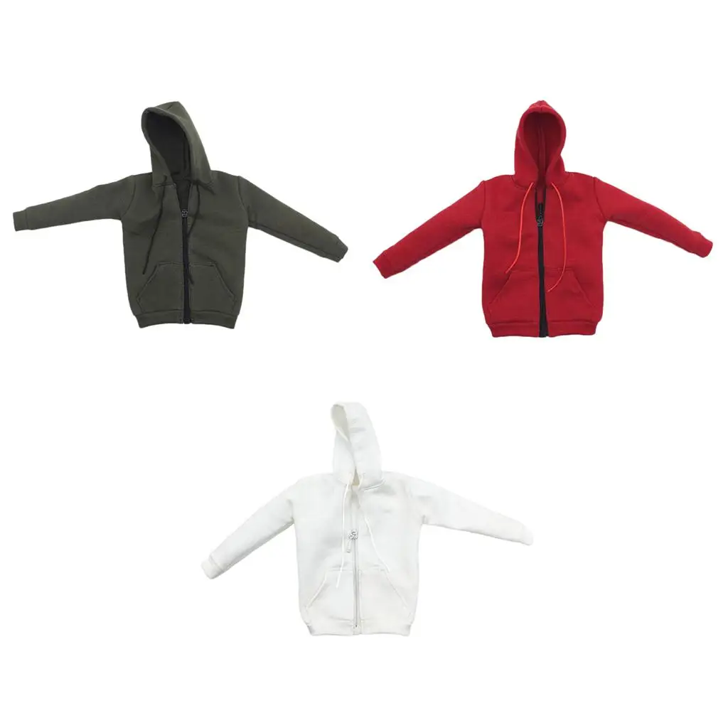 1/6 Scale Men\\\\\\\\\\\\\\\'s Hooded Sweater Male Jacket Coat Plush