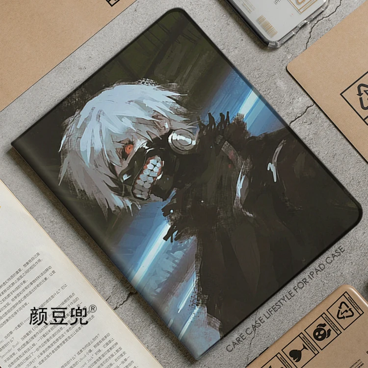 

Tokyo Ghoul Kaneki Ken Anime For iPad Air 45 Mini 5 6 Case Luxury Silicone For Pro 12.9 11 For iPad 10th Protective Air 13