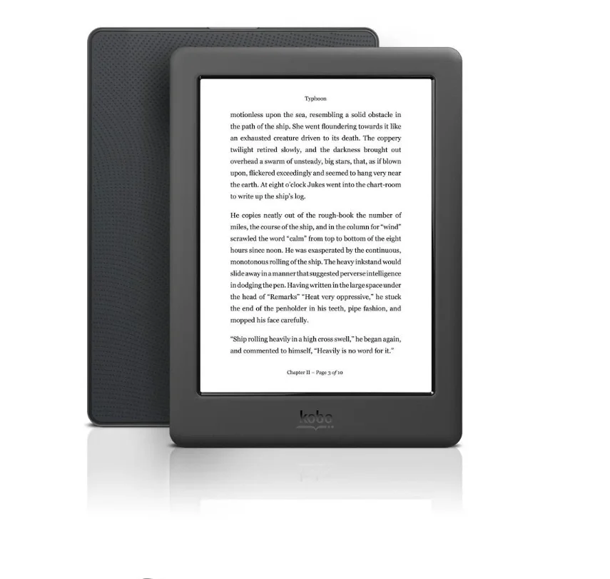 6-inch Kobo Glo HD e-book reader (some scratches on the border), please refer to the following details page for more information