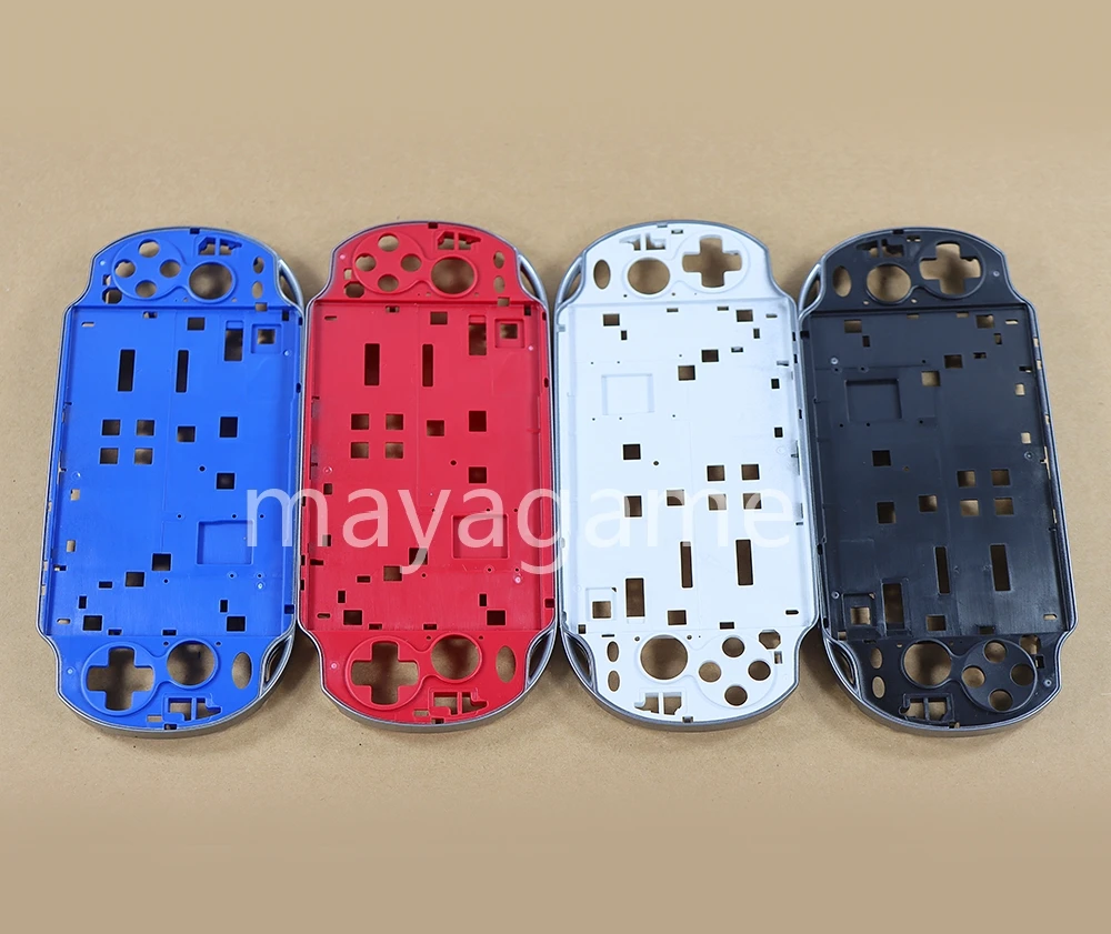 1 buah sarung layar LCD dalam plastik untuk PS Vita 1000 PSV1000 braket rangka tengah