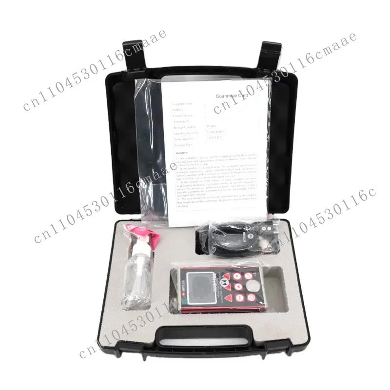 

MT660 Multi-Mode Ultrasonic Thickness Gauge Thickness Meter Tester Measuring Range 0.65-600mm( P-E)/3-100mm (E-E)