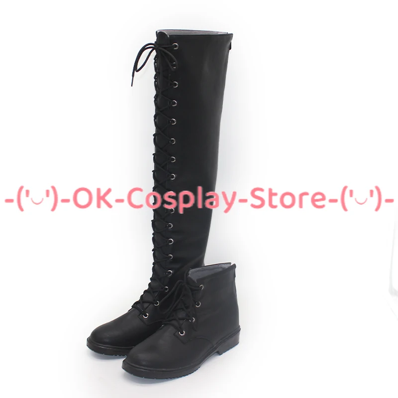 [맞춤형] 소녀 밴드 크라이 카와하라 모모카 코스프레 신발 애니메이션 게임 롤플레잉 의상 할로윈 카니발 파티 PU 가죽 부츠