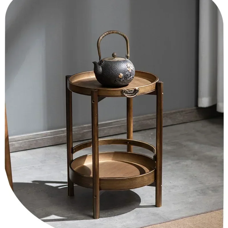 

Chinese Flower Stand Indoor Multi-Layer Plant Shelves Bamboo Material Stable Load-Bearing Holder Elegant Plant Stand
