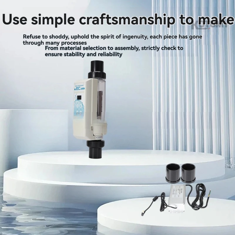 Swimming Pool Filtration Salt Chlorine Machine Swimming Pool Cleaning Electrolysis Salt Disinfection Machine Generator