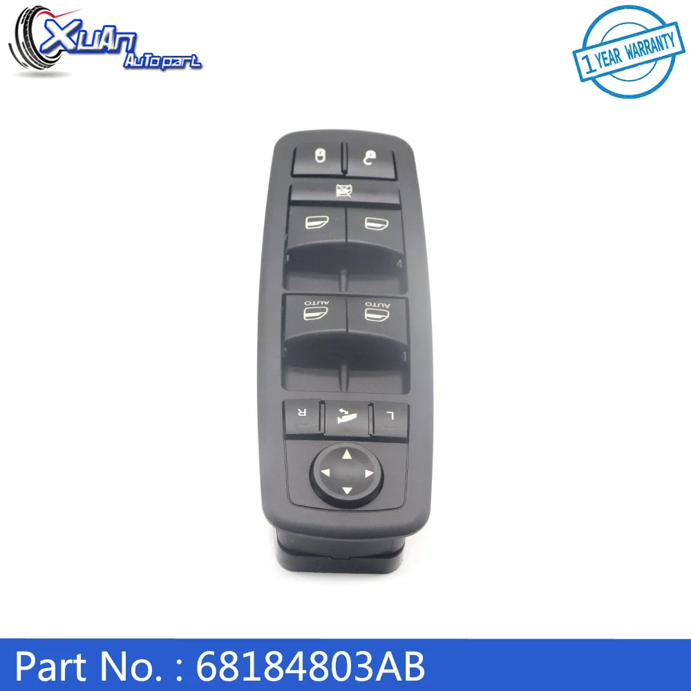 

68184803AA For Jeep Grand Cherokee 2014-2018 Driver Door Master Power Window Control Lifter Switch 68184803AB 68184803AC
