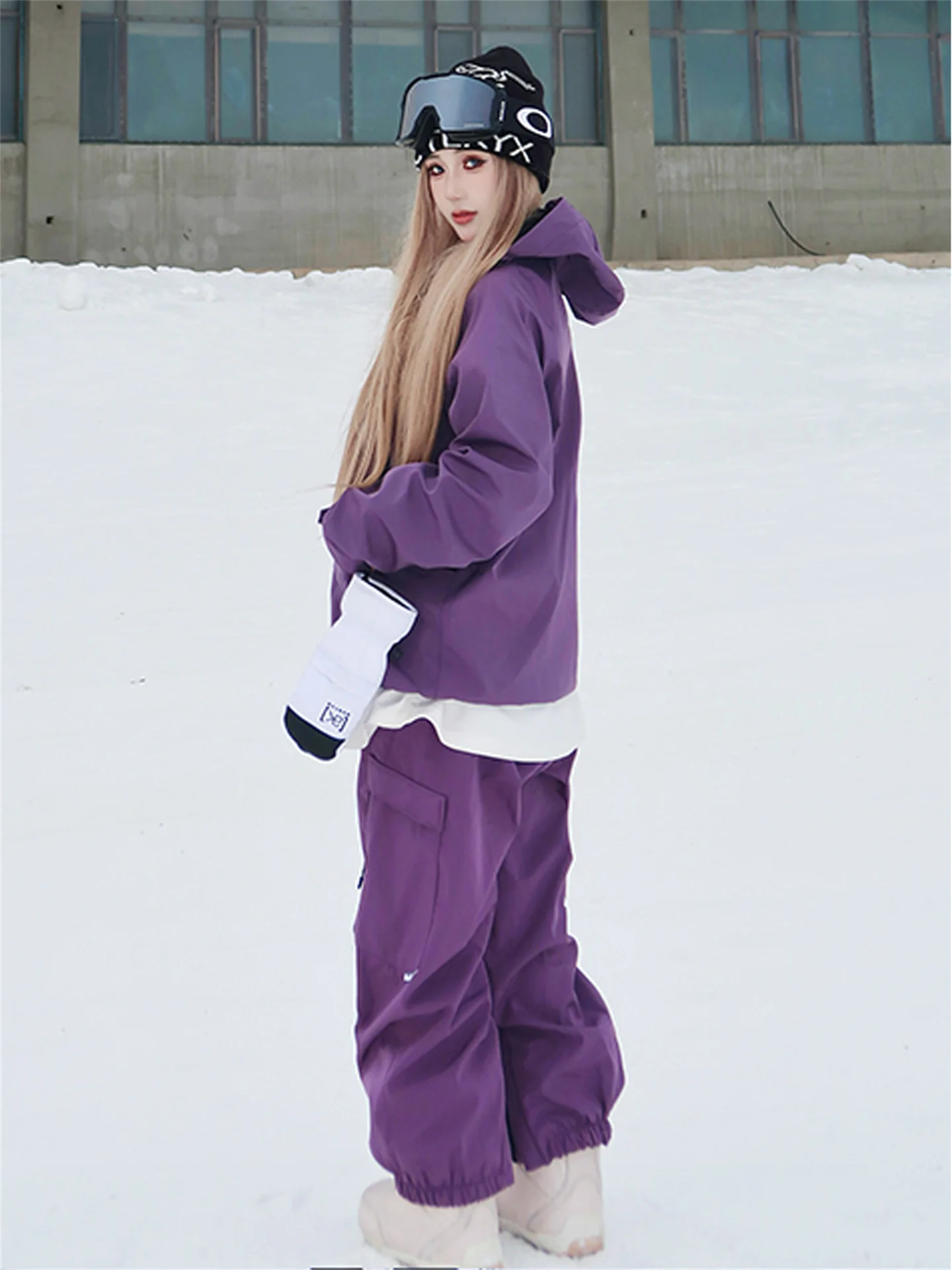 

Мужской зимний лыжный костюм для активного отдыха, водонепроницаемый, утепленный, для альпинизма, с защитой от холода, для восхождений на снежные горы, комплект: куртка с длинными рукавами и брюки