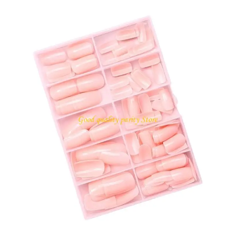 

M4YA 120pcs короткие квадратные наконечники для ногтей.