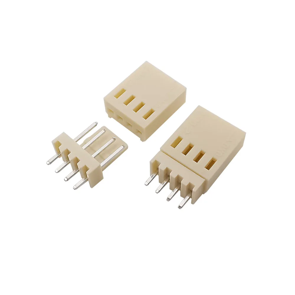 50Pcs KF2510 Connector 2.54mm Pitch 2P-10Pin Straight/Curved Female Socket Housing Male Plug Pin Header Crimp Terminals Adapter