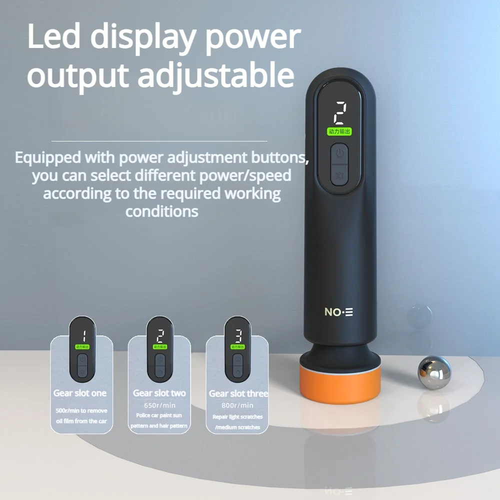 نموذج جديد سيارة الملمع يده آلة تلميع لاسلكية نافذة السيارة زجاج زجاج فيلم النفط آلة تنظيف الصبح Repai #3