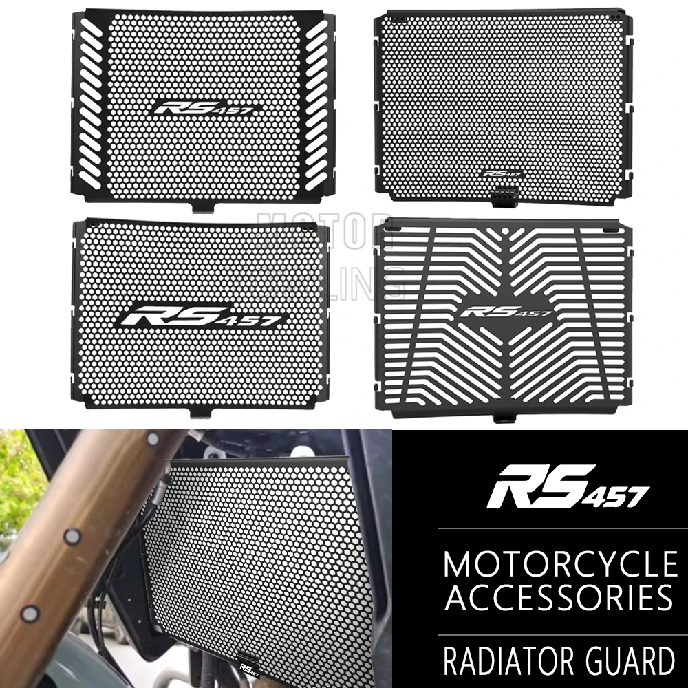 

Radiator Guard RS457 2024 2025 2026 Motorcycle Accessories Radiator Grille Guards Cover Protection Protetor For Aprilia RS 457
