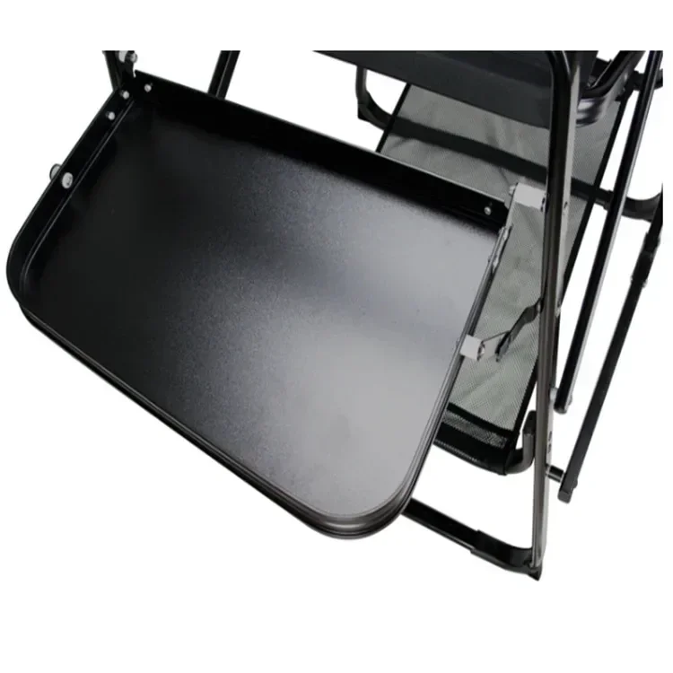 Simple Outdoor Portable Multifunctional Aluminum Back Chair Outdoor Makeup Leisure Camping Chair Leisure Lunch Rest Beach Chair