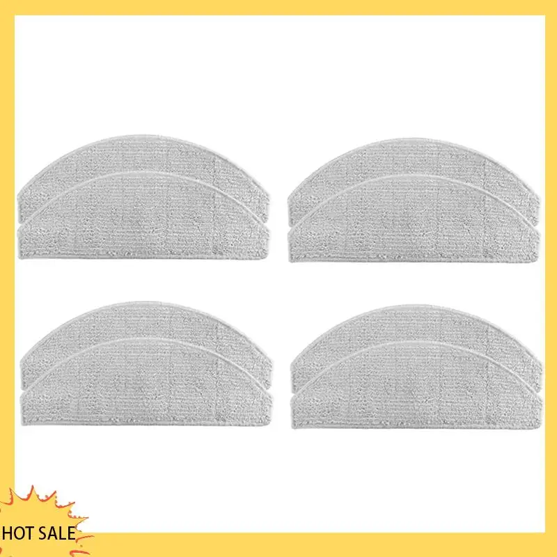 

10Pcs Mop Cloths Rag Robot Vacuums Spare Parts Fit For Irobot Roomba Combo J5 / J5 Plus