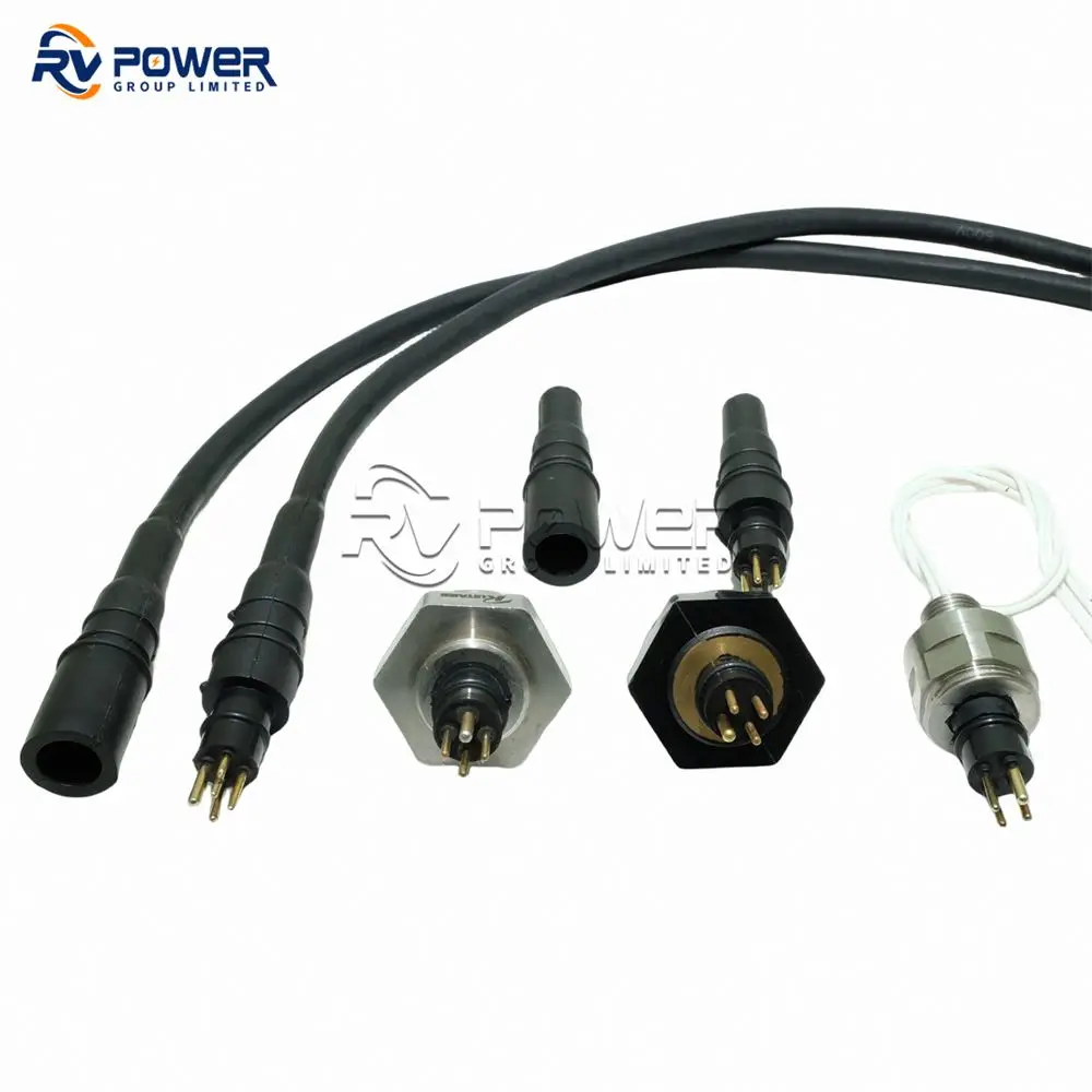 Rubber Molded Bulkhead Connector - 2 Pin Male XSG-2-BCL