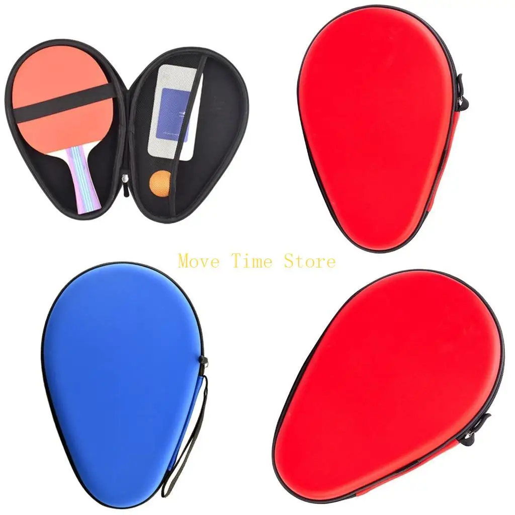 92ME Protective Table Tennis Bat Bag Zipper Closure Table Tennis Racket Storage Bag