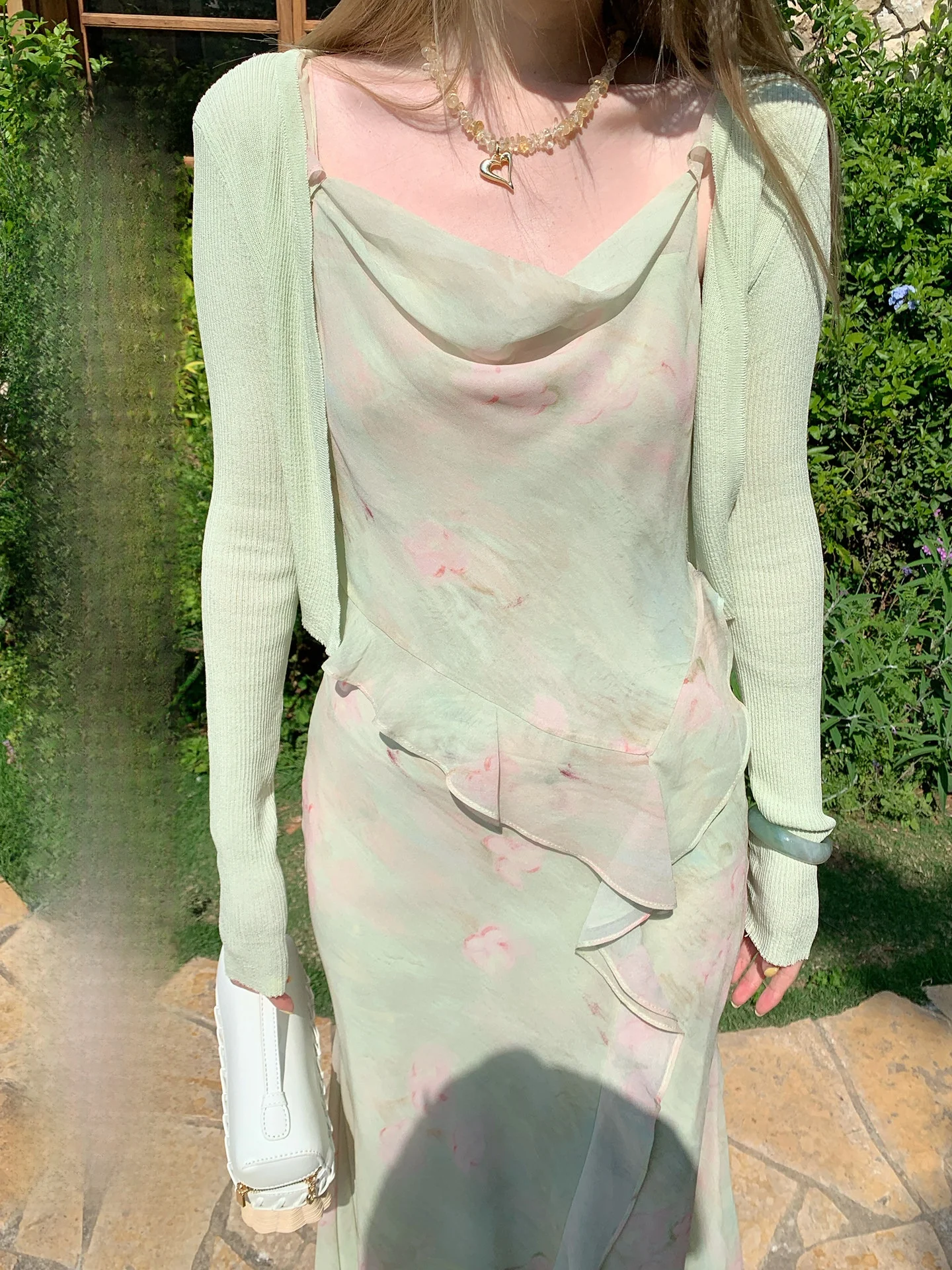 

Зеленая приталенная рубашка с длинным рукавом и кружевной отделкой, повседневный стиль, весенняя мода, женский топ, китайское производство, с принтом