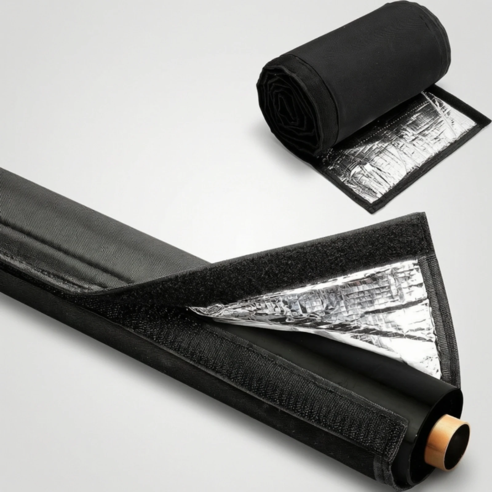 HVAC Copper Pipe Insulation Cover Weatherproof Air Conditioner Pipe Insulation Sleeve Foam Tube Protector Sleeve Dustproof view 6