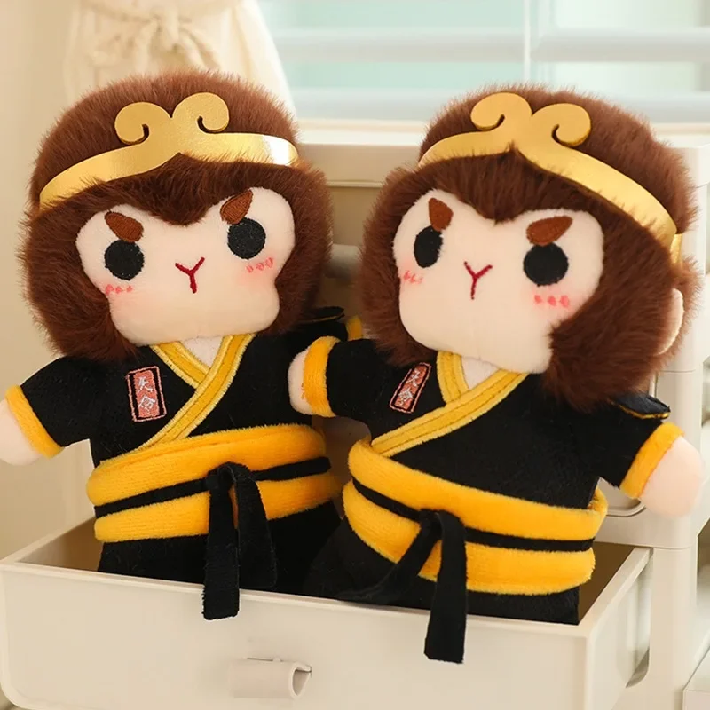 

25cm/35cm Wukong Plush Toy Monkey King Cartoon Anime Plush Doll Stuffed Animals & Plush Kids Birthday Gift