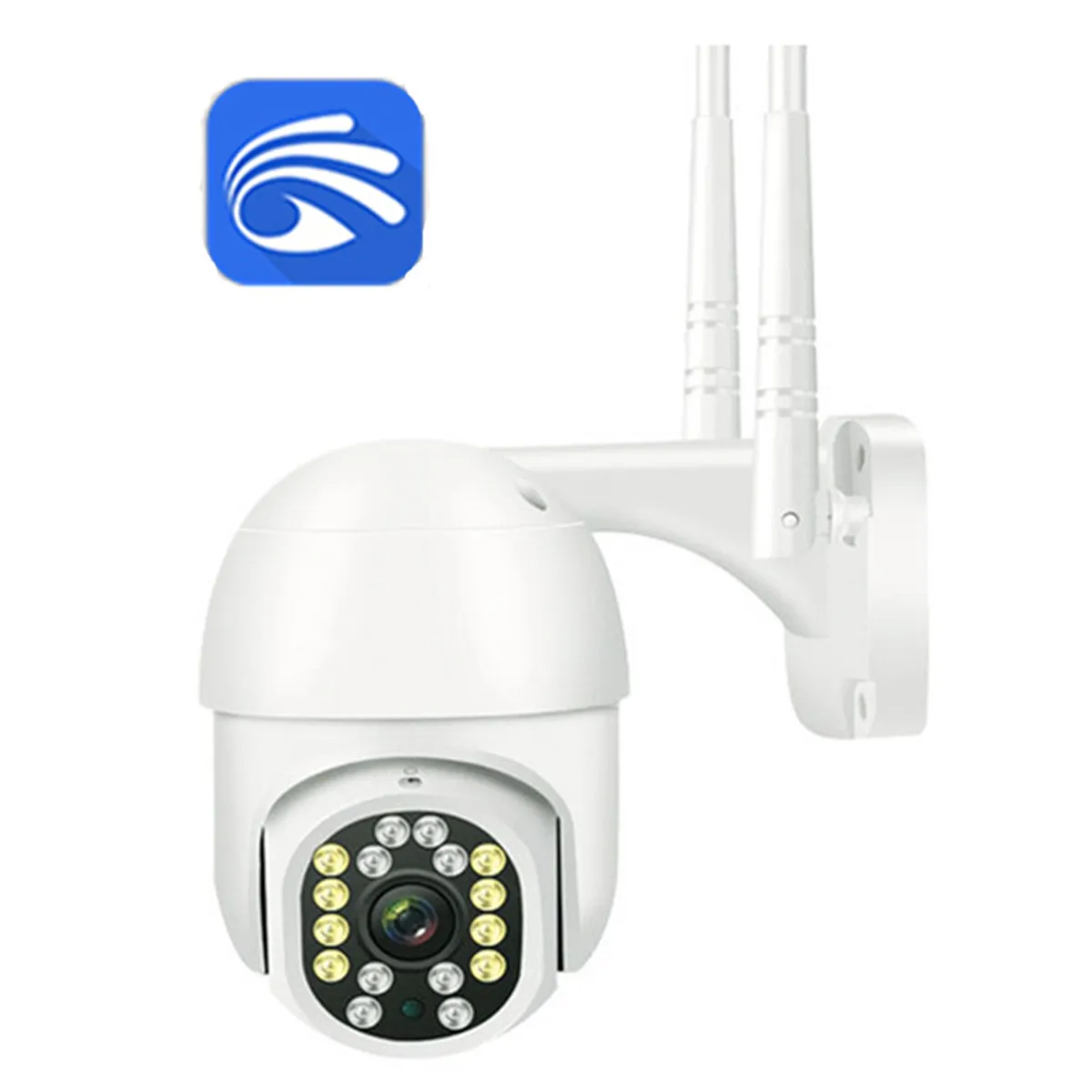 Yoosee-Caméra de surveillance extérieure PTZ IP HD 2MP/1080p, étanche, babyphone vidéo, avec vision nocturne et interphone