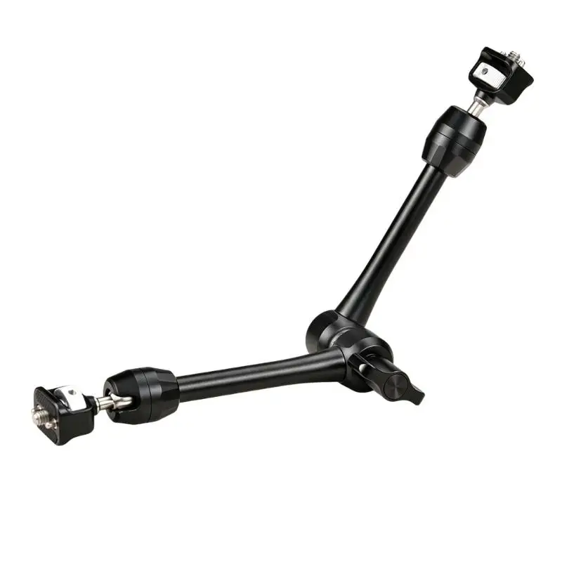 Adjustable Metal Camera Mount Support for Action Camera Positioning with 1/4inch-20 Locating Screw for Cycling Vehicle and D2RC