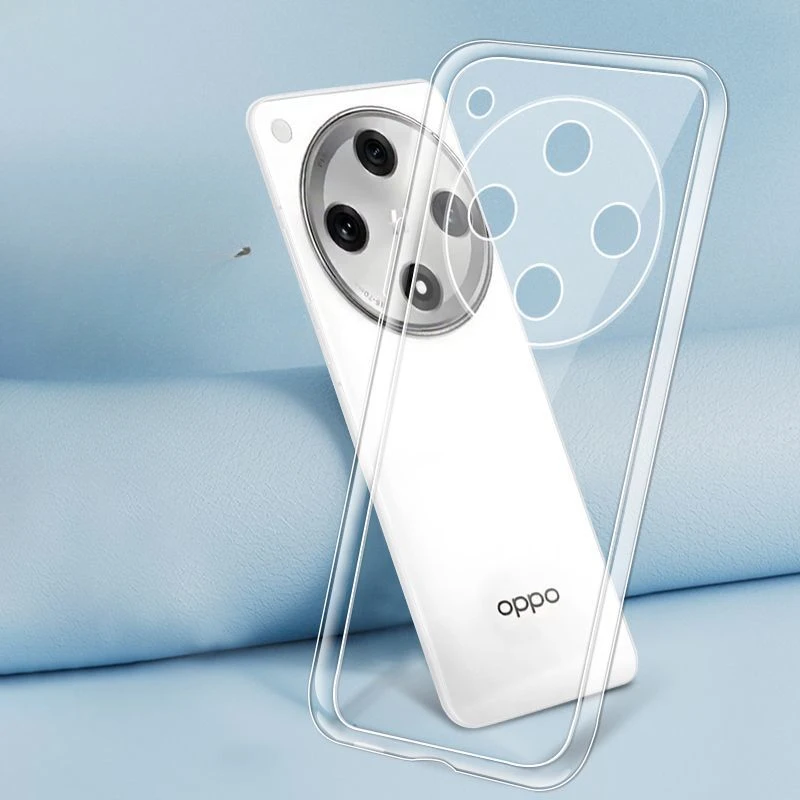 For OPPO Find X8 Pro Clear Transparent Soft TPU Silicone Case Cover for OPPO FindX8 FindX8Pro Phone Shell Protection