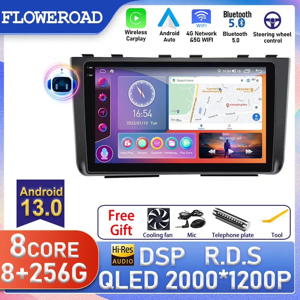 

2K SCREEN Android For Hyundai Creta 2 IX25 2021 Multimedia Video Player Navigation Wireless Carplay No 2din 2 din dvd GPS Auto