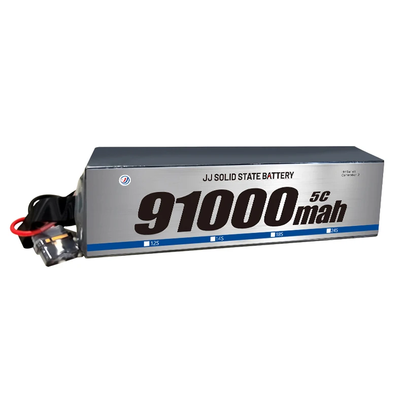 Original Factory Custom 91000mah 6S/12S/18S/24S  Large Capacity 330WH/KG High Energy Density  Lithium Ion      Battery