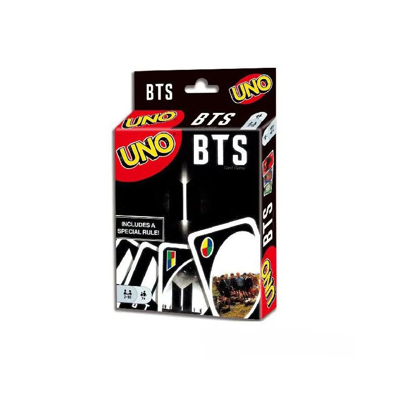 

UNO co-branded BTS playing cards multi-person entertainment party game family parent-child puzzle limited edition playing cards