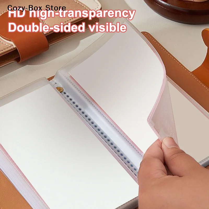 [ZY]1Pcs Multi-functional Storage Book High-appearance-level Cash Storage Book Folder Large-capacity[ZY]