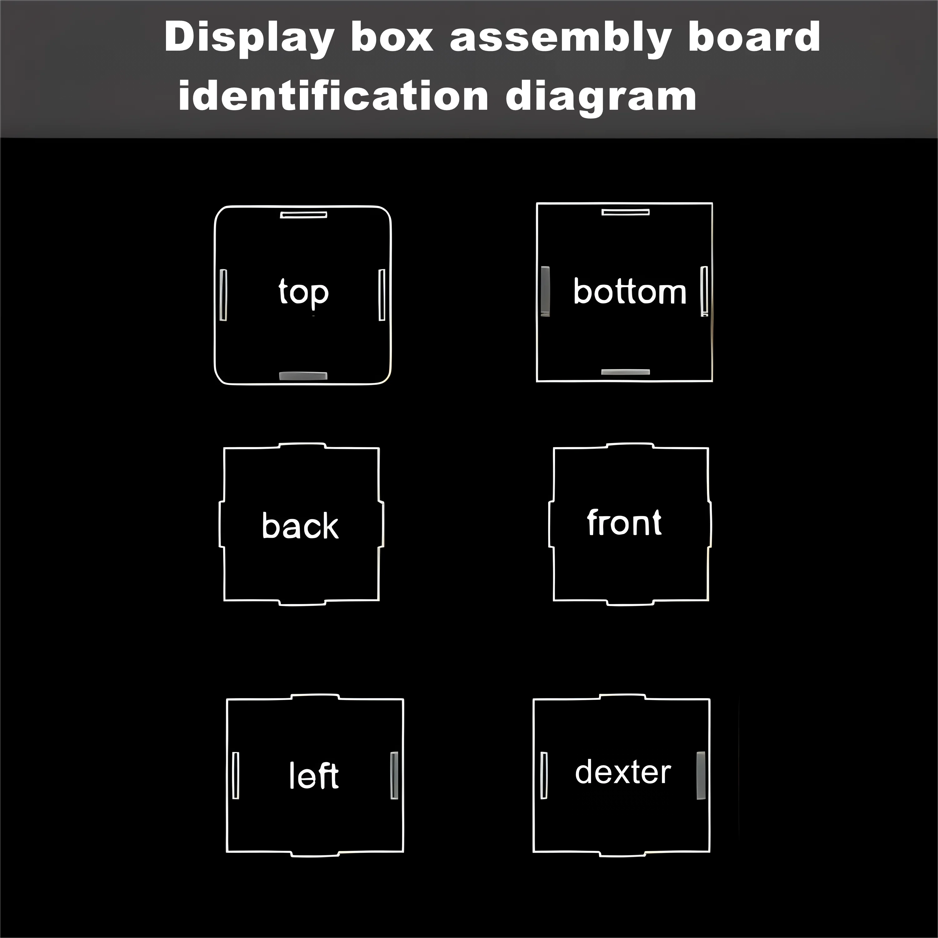 1pc transparent acrylic display box desktop storage rack dustproof protection display cabinet, suitable for dolls/toys/models