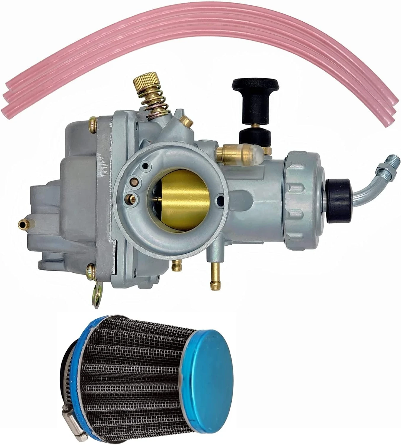 Carburador Compatible con Yamaha YZ80 DT100 DT125 DT175 RT100 RT180 TTR125 Big Wheel 200 BW200 Blaster 200 YFS200