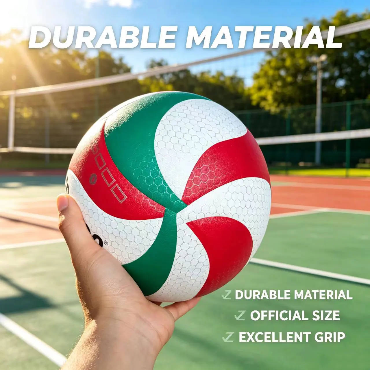 

Size 5 Volleyball PU Material for Students Adults Teenagers Indoor Outdoor Competition Training