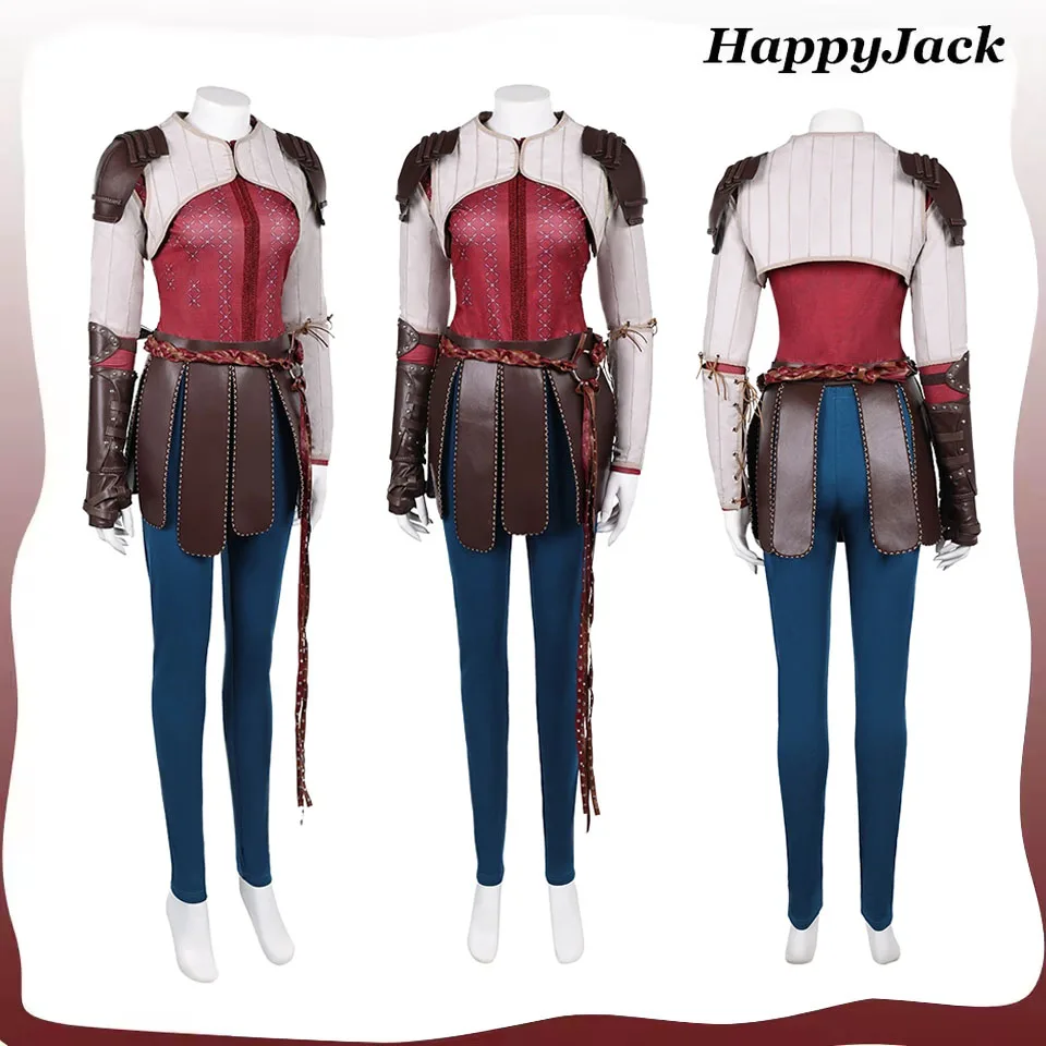 

Astrid Cosplay Costume Movie Train Roleplay Dragon Disguise Uniform Coat Pants Outfit Women Halloween Carnival Party Suit