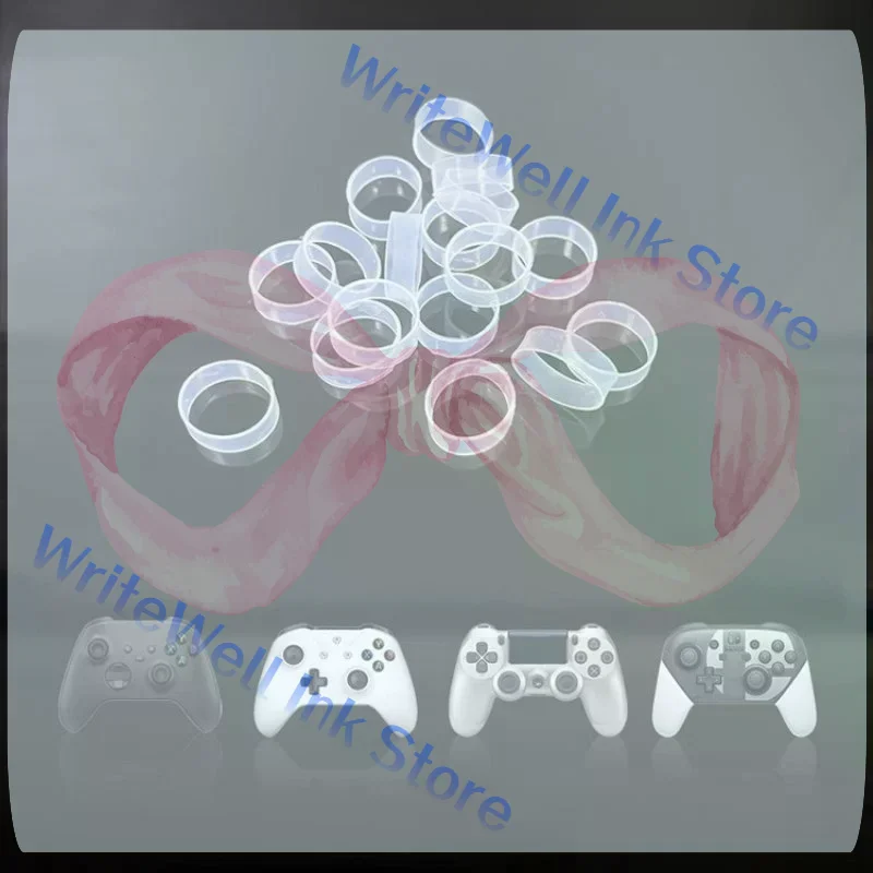 10Pcs Silicone Joystick Caps For Steam Deck/ROG Ally Elastic Protective Ring Anti-Slip Grip Dustproof Design