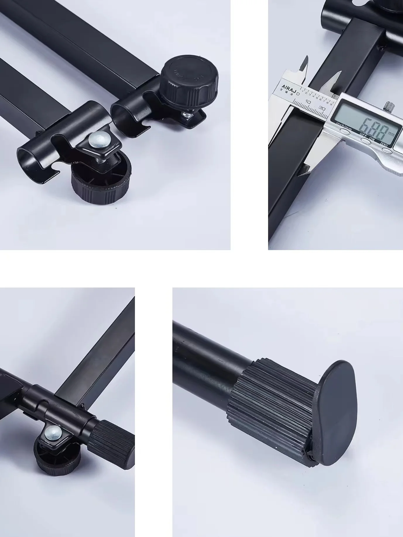 

Hooqu Wholesale Musical Instrument Accessories Metal Rigid Piano Stand Elevated Piano Keyboard Stand