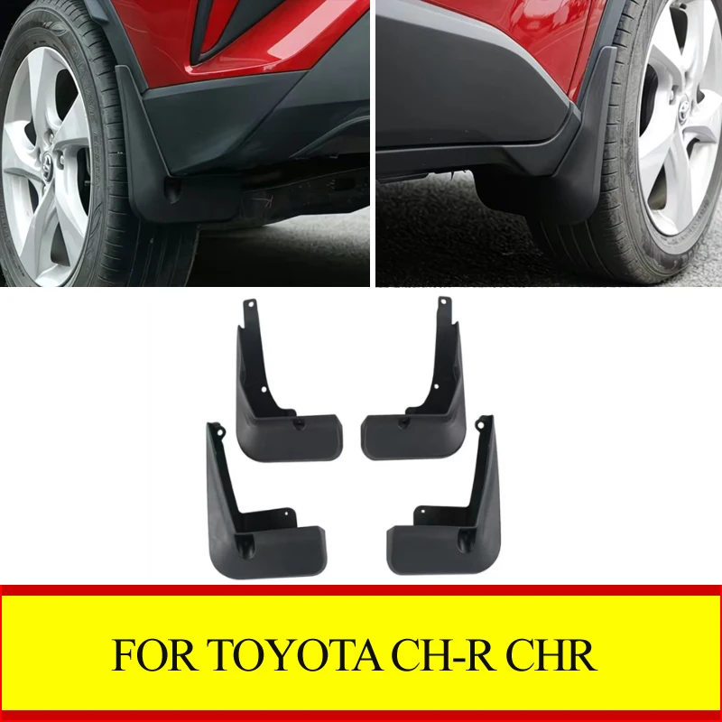 Für Toyota CHR CH-R 2016~2022 IZOA AX10 AX50 Auto-Schmutzfänger Vorne Hinten Räder Schmutzlappen Auto-Zubehör
