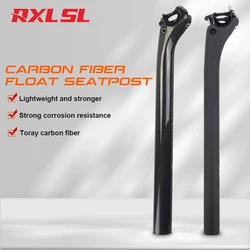 No Logo-Carbon Seatpost, Bike Seat Post, Carbon Fiber Tube, 27.2/30.8/31.6, for MTB Road, Seatposts, 350/400mm, 3K Glossy/Matte