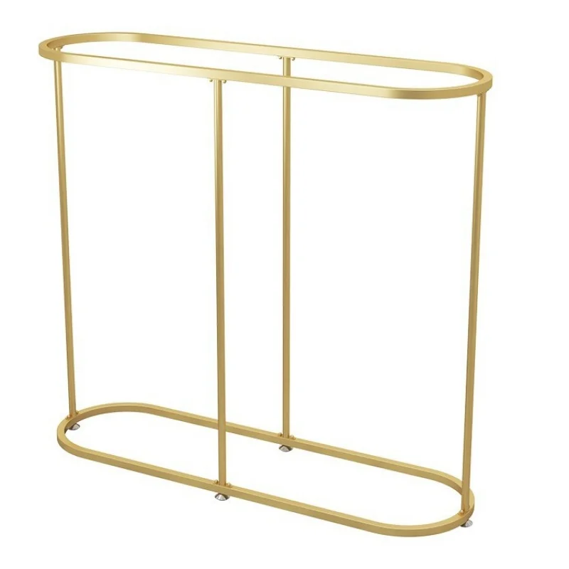 Custom. Clothing Store Display Stand Floor-Type round Zhongdao Clothes Rack Unisex Wear Children's Clothing Shelf Oval Side Clot