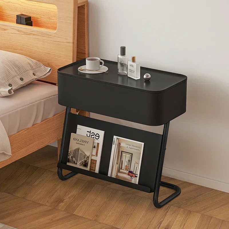 Dressersr Bedroom Bedside Cabinet Nightstands Black White Night Table Creative Beautiful French Mesa De Noche Home Furniture