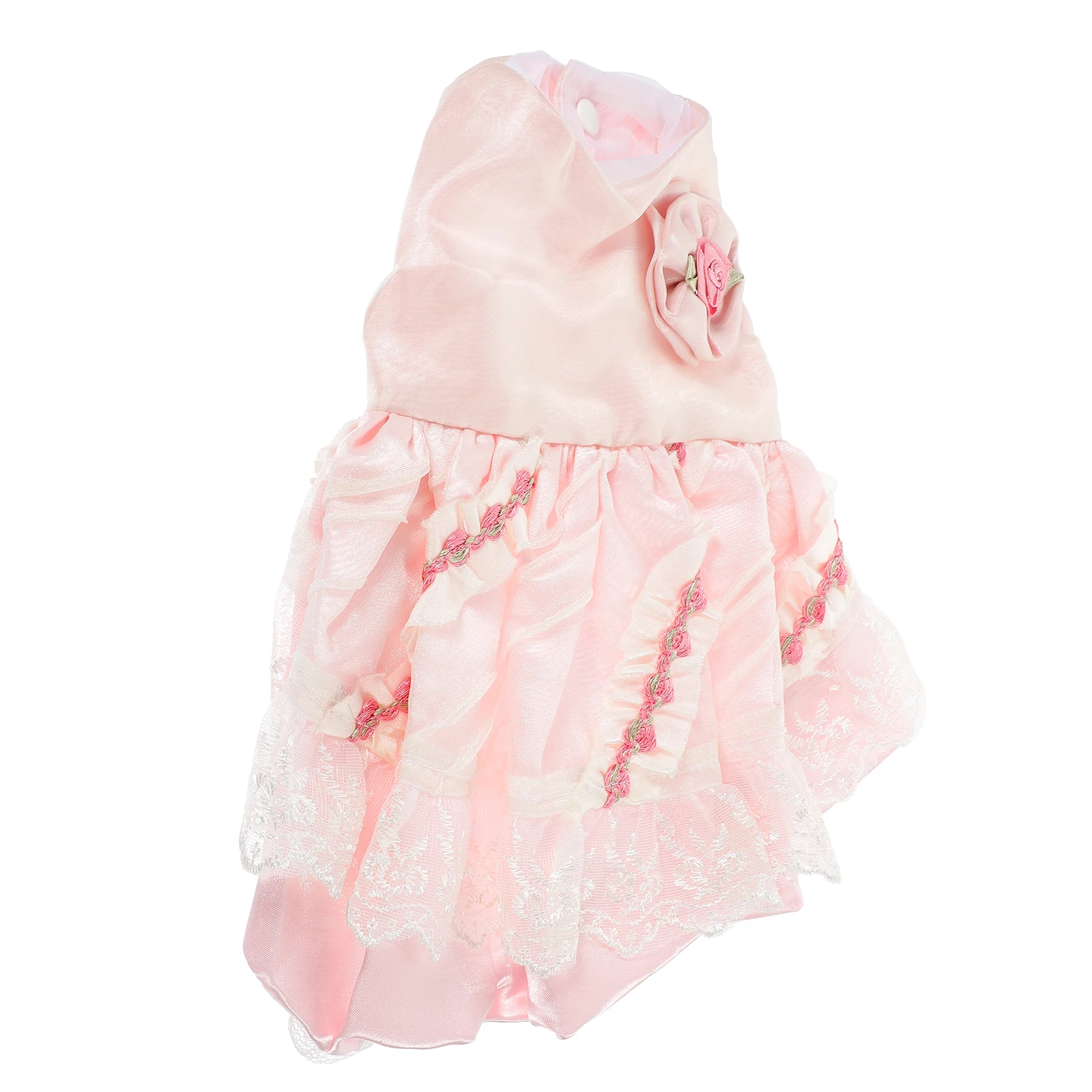 

Dog Dress Pet Clothes Wedding for Formal Wear Clothing Puppy Outfits Satin Dogs Dresses Mother