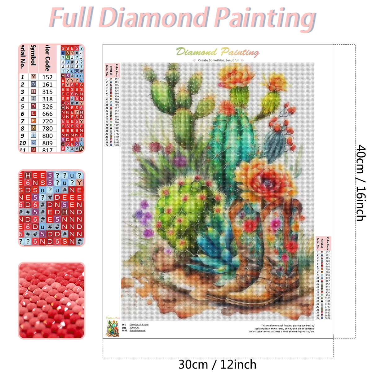 RUOPOTY 5D DIY Full Flower Square Diamond Painting Rose Embroidery Sets Modern Sunflower Friend Gift Wall Decoration Painting