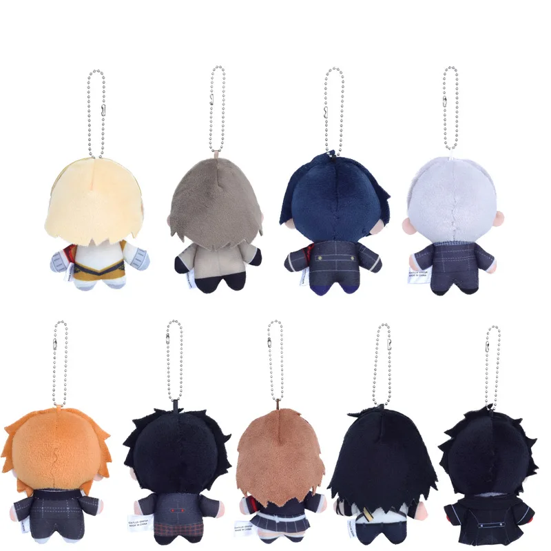 1/9PCS  Persona Yuuki Makoto Plush Joker Shiomi Kotone Cosplay Anime Plushie Backpack Pendant Kids Birthday Gift