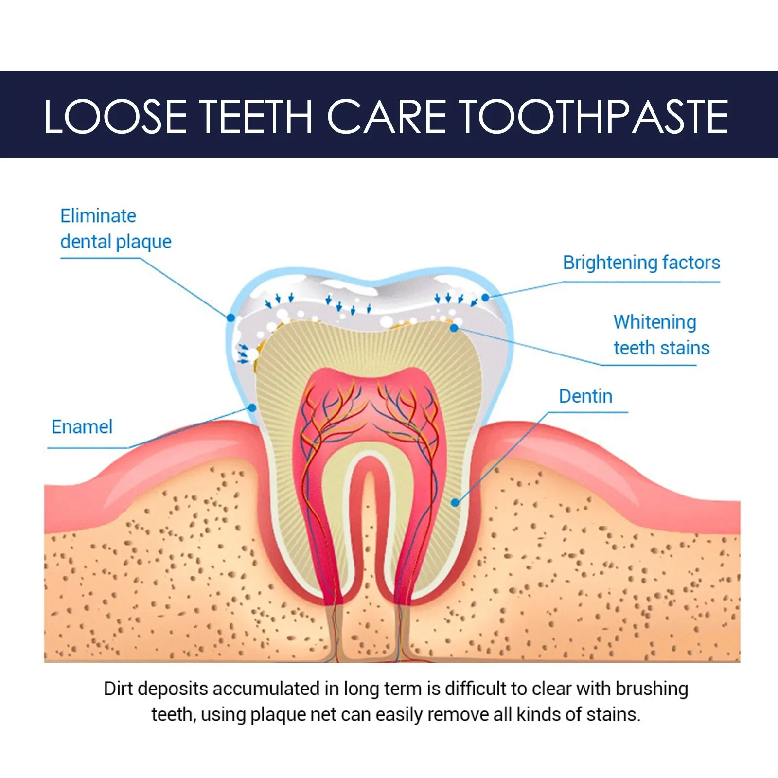 Ginseng Propolis Whitening Toothpaste Reduce Tooth Stains Enhances Brightening Fresh Breath Removes Oral Odour Teeth Clean Care