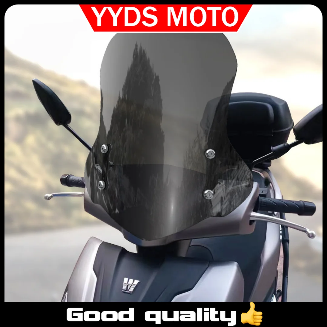 【Good quality】For Haojue UFD125 windshield modification rain guard accessories