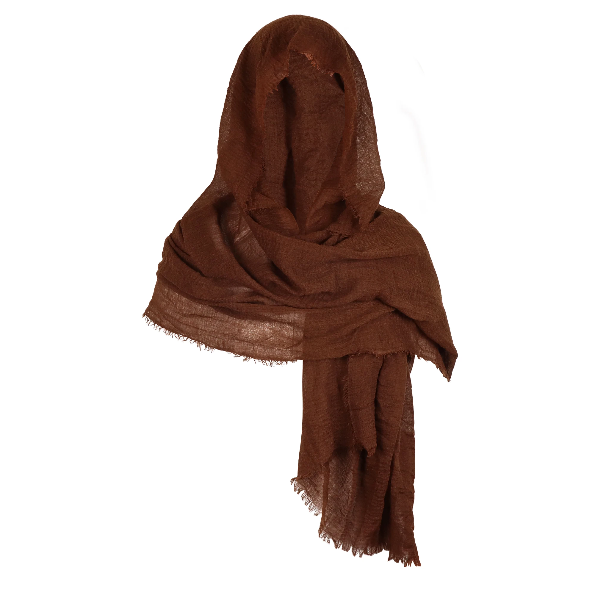 Vintage Men\'s Medieval Pirate Retro Hood Scarf Wrap Cloak Shoulder Cowl Renaissance Scarf Medieval Halloween Cosplay Costume