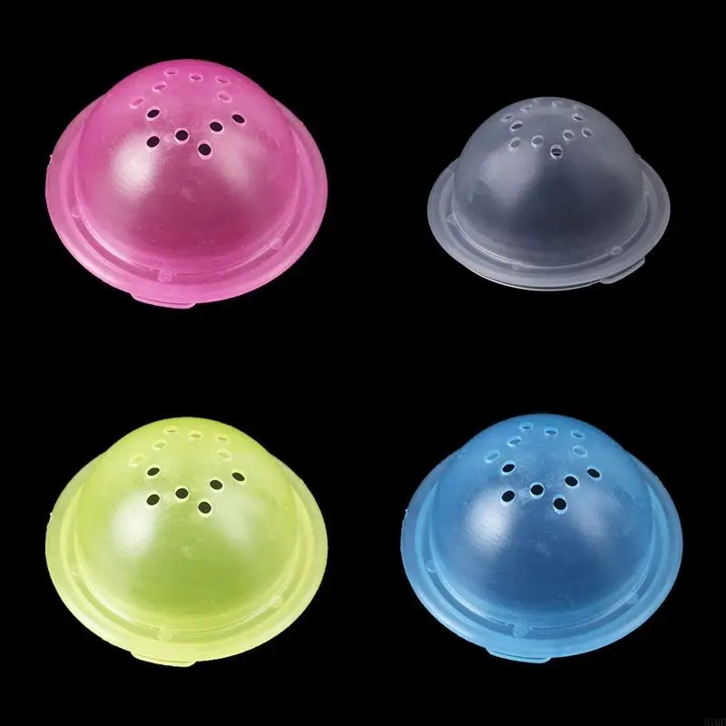 H7BF DIY Plastic Hamster Tunnel External Tube Stopper Plug End Cover Fitting Cage Baffle Accessories with Holes