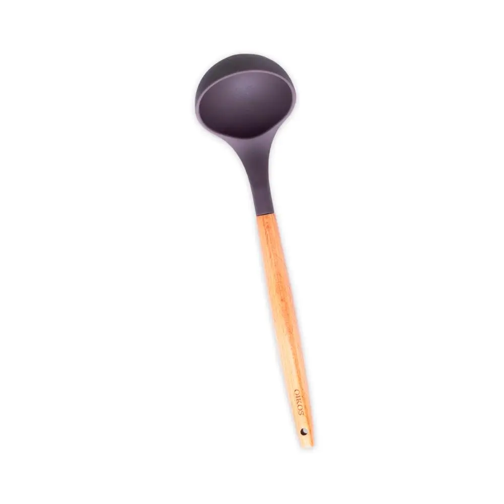 Silicone shell with wooden handle Oikos