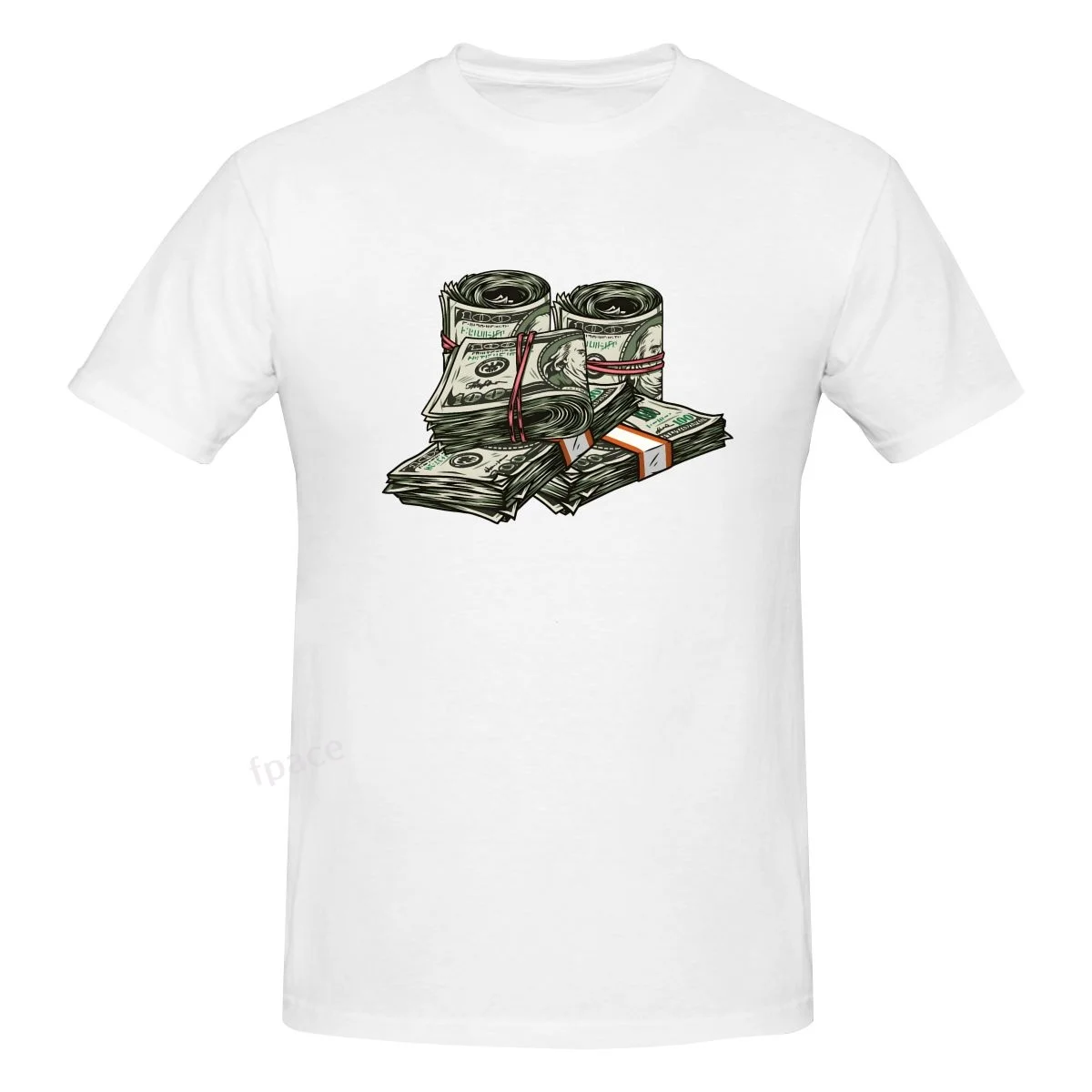 

Getting Richer And Richer Casual Cotton Summer Men Clothing Tops Men's Basic Short Sleeve T-Shirt