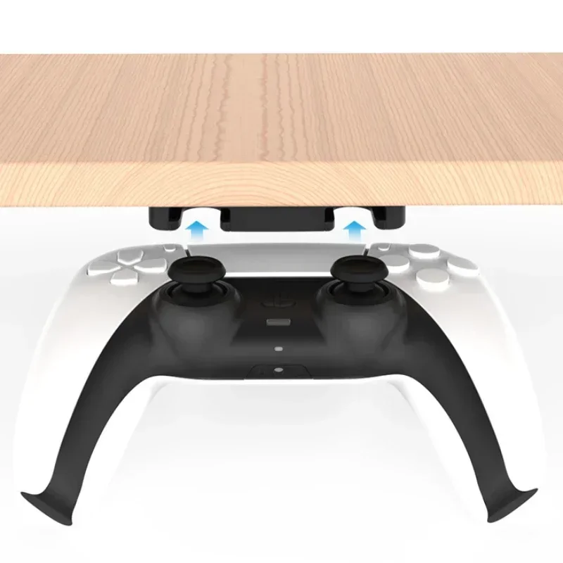 

Controller Hanger Bracket for PS5/PS4 Under Table Hanging Storage Holder Rack Sticker Joystick Gamepad Accessories