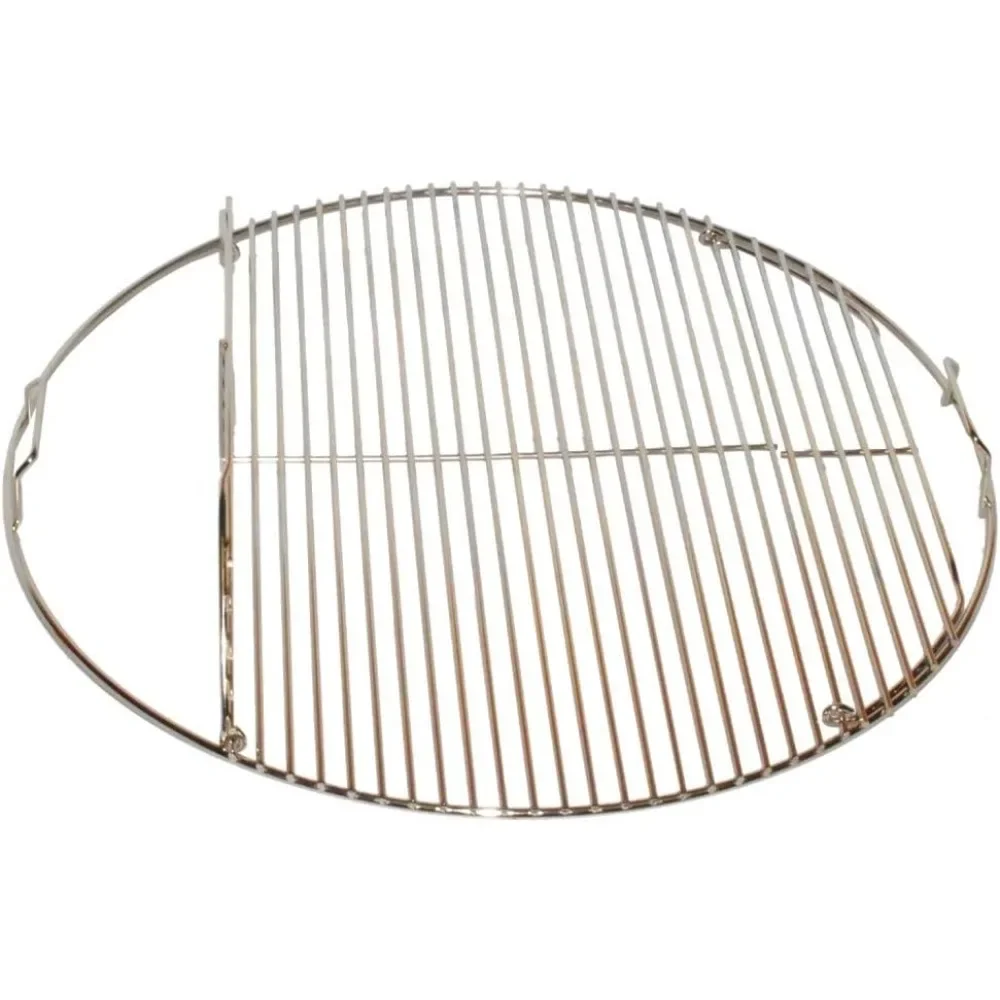 

Stainless Steel Hinged Cooking Grate for Weber, 22-Inch